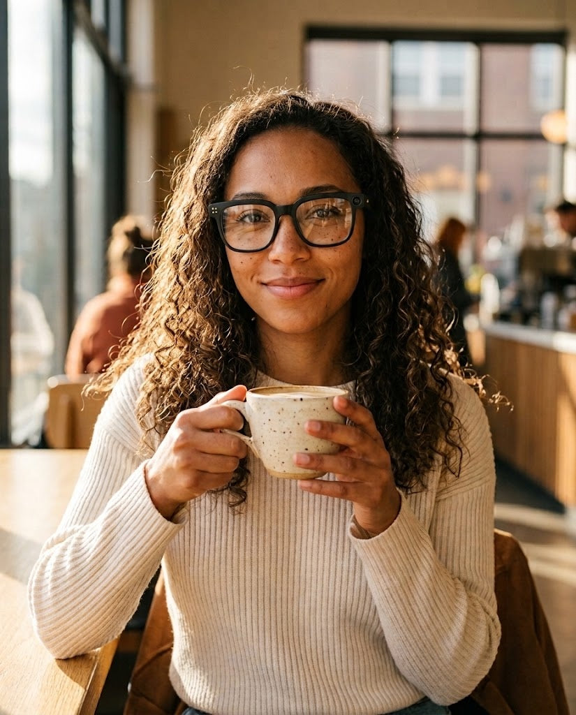 Aether Vision Smart Glasses — AI Camera, Calls & Translation